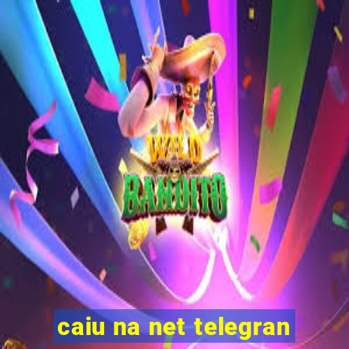 caiu na net telegran